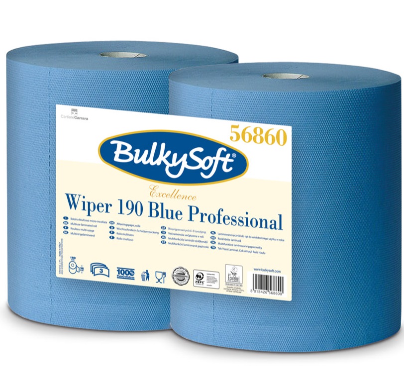 BulkySoft excellence wiper 190 blue professional